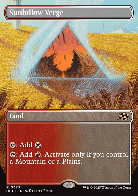Sunbillow Verge trading card